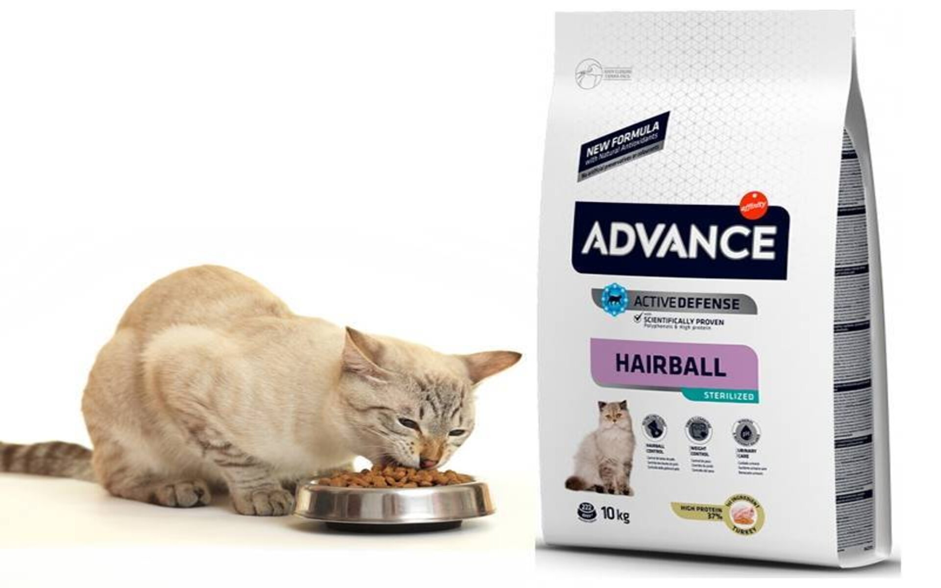 Серия кормов для кошек Advance Hairball разработана специально для питомцев с длинной шерстью, которые часто страдают от образования комков шерсти в желудке. Благодаря уникальной комбинации натуральных волокон и экстракта солода, эта серия помогает предотвратить появление комков и быстро выводит уже существующие из желудка