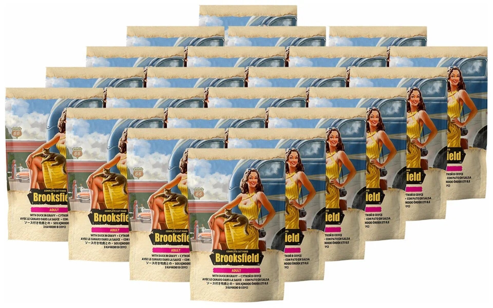 Влажный корм BROOKSFIELD ADULT CAT Duck, содержащий утиное мясо, является отличным источником разнообразных витаминов и минералов, необходимых для здоровья вашего питомца.