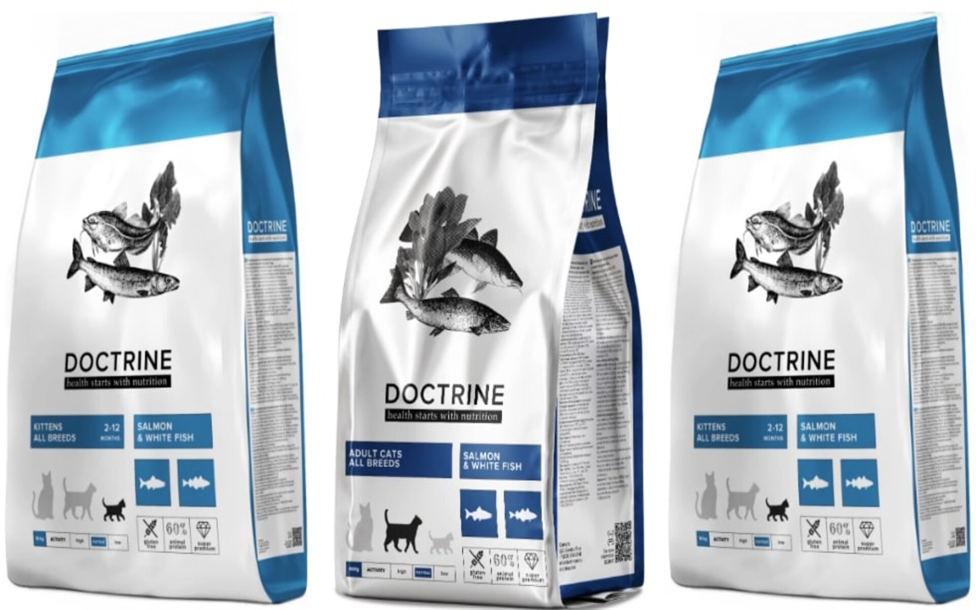 Многие владельцы кошек, выбравшие корм Doctrine для своих питомцев, отмечают его высокое качество и сбалансированный состав. Корм безопасен для здоровья животных, изготовлен из натуральных ингредиентов без искусственных добавок, ароматизаторов и красителей.